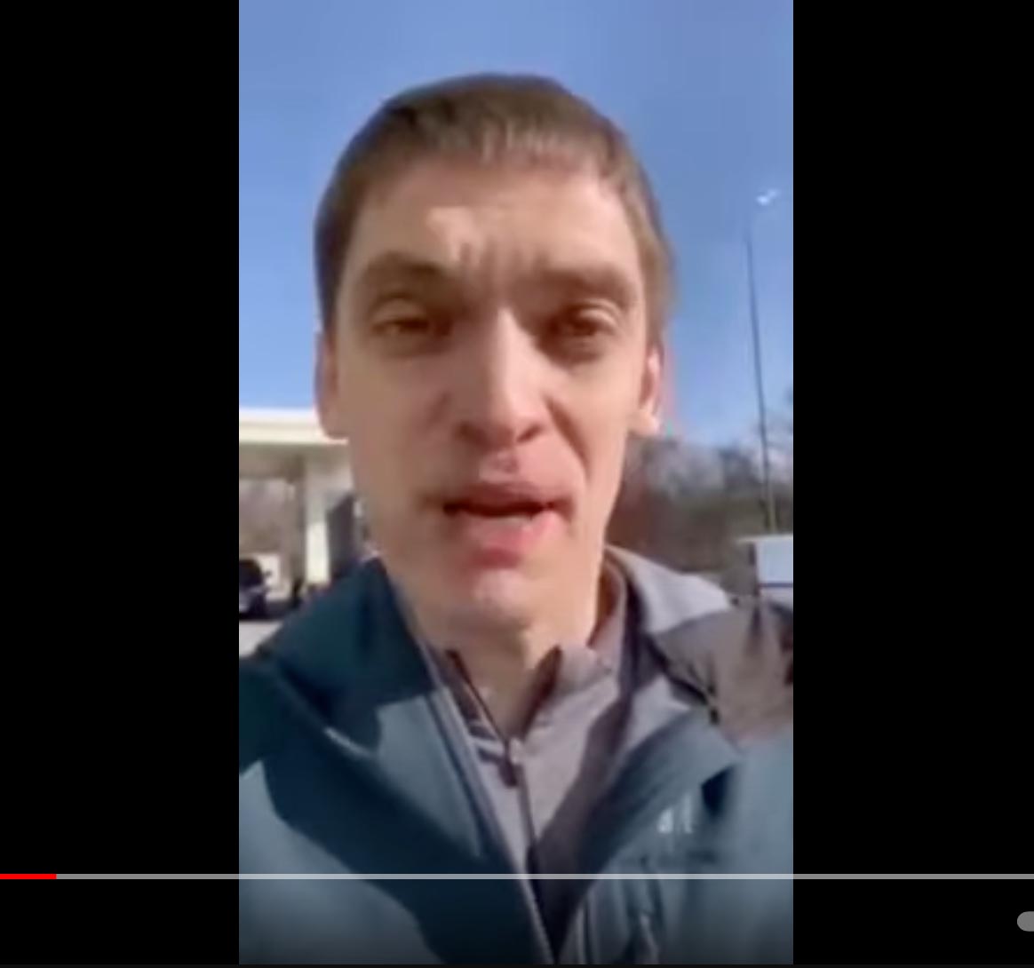 Фото Івана Федорова після “полону”