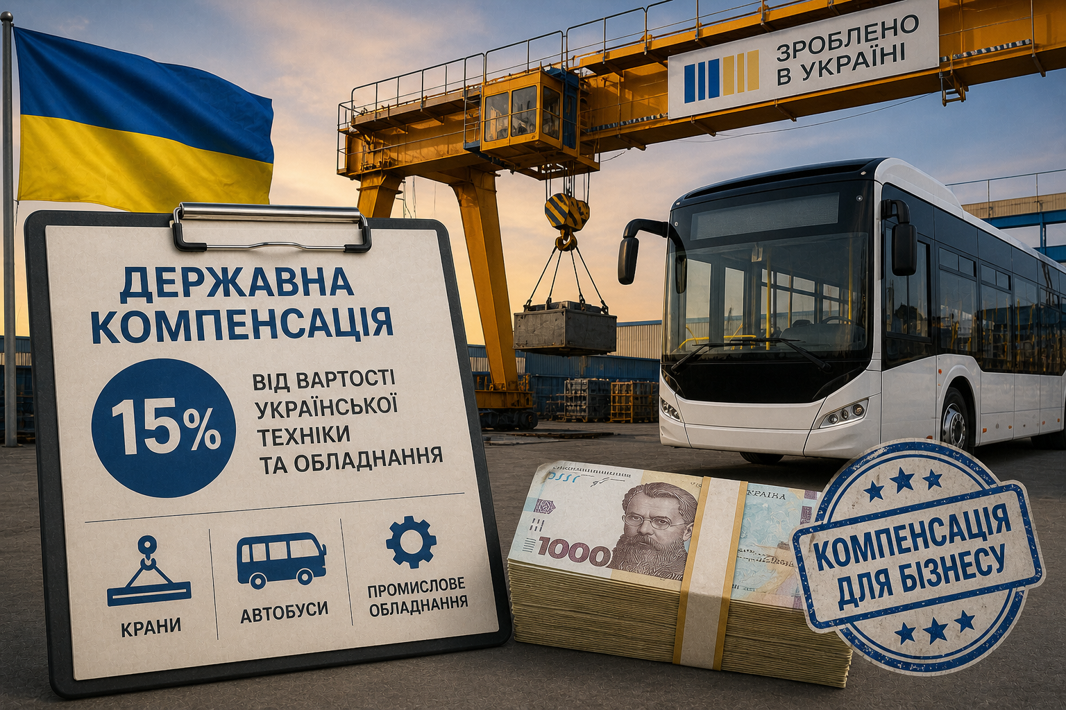 Держава повертає гроші бізнесу: як компенсації за українську техніку стимулюють ринок і що це означає для економіки