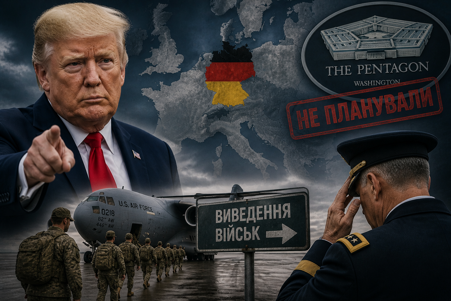 Трамп знову говорить про виведення військ із Європи: Пентагон не був готовий до такого сценарію