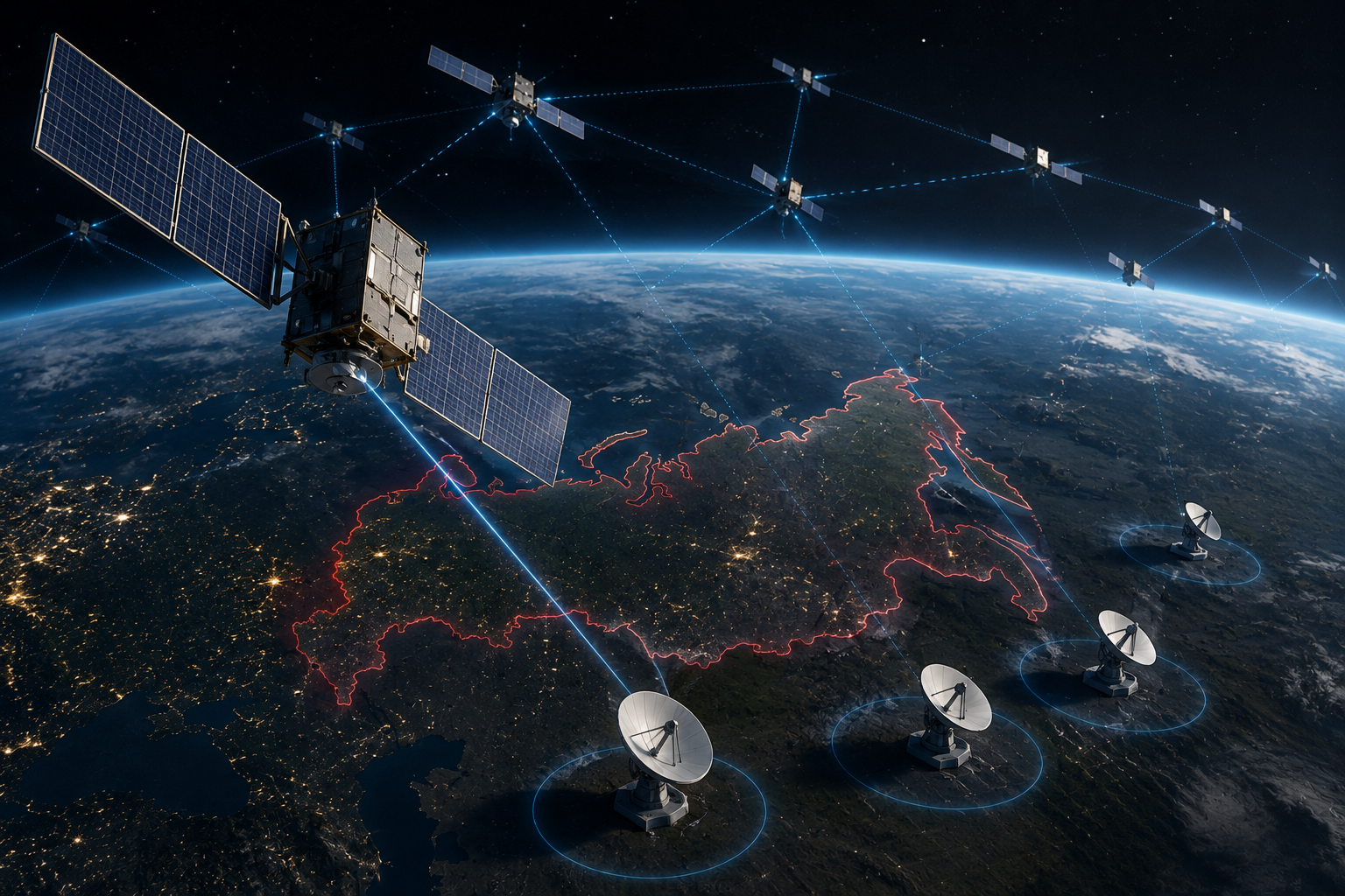Росія прискорила створення власного Starlink: у ГУР назвали терміни появи сотень супутників