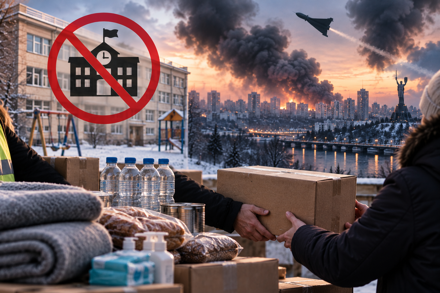 У Києві готують нові гуманітарні штаби на випадок масштабних ударів по інфраструктурі