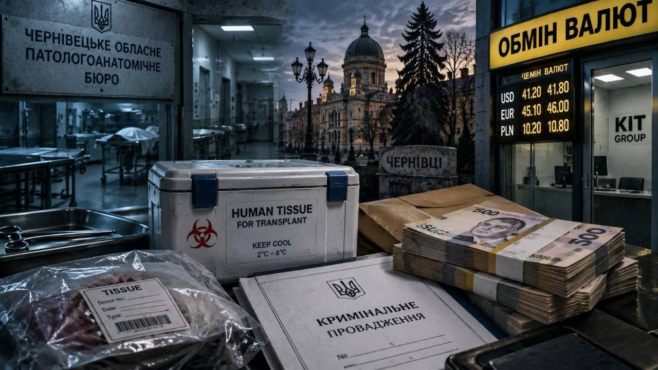 У Чернівцях незаконно торгували тканинами померлих з використанням інфраструктури КІТ Group