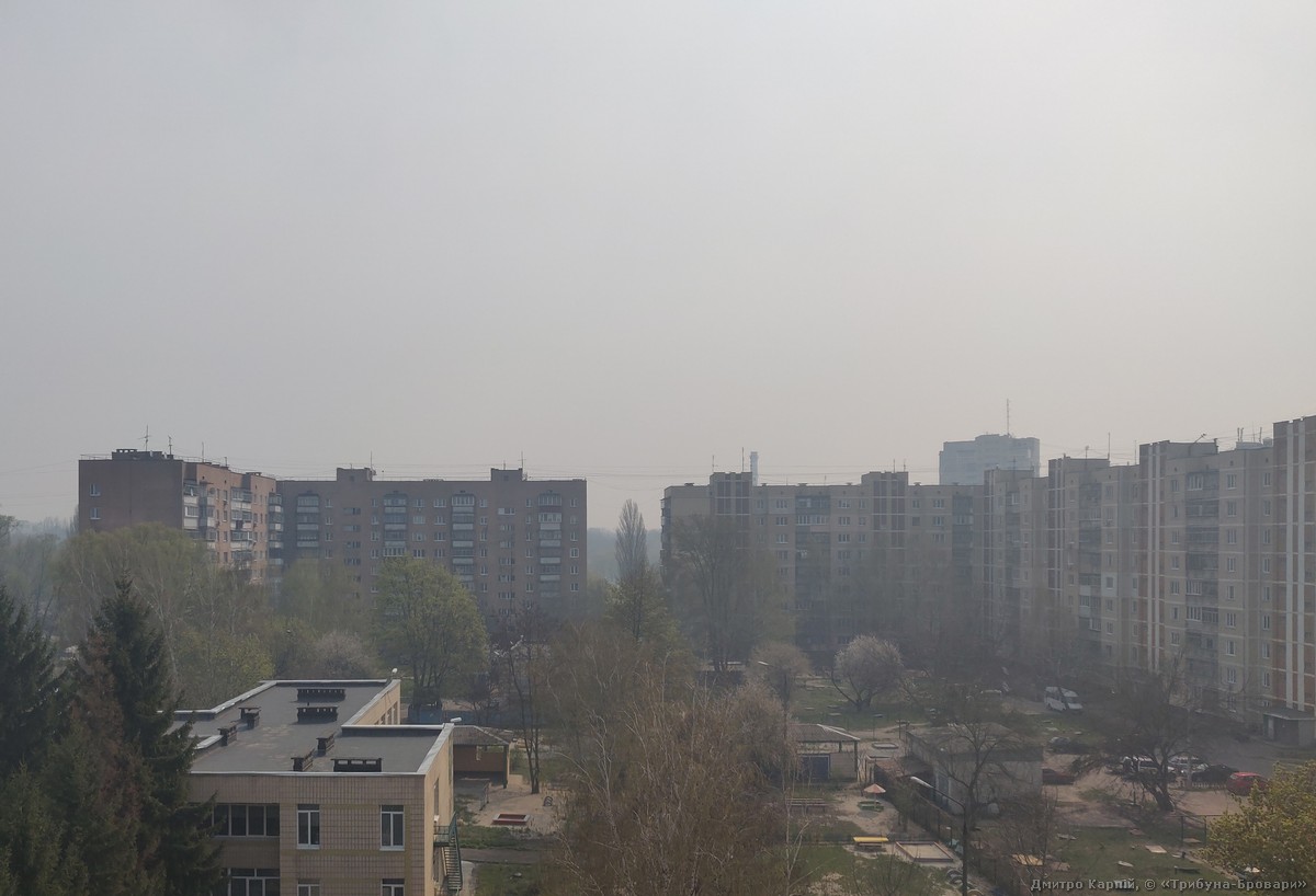 У Броварському районі після удару по складу виявили аміак у повітрі