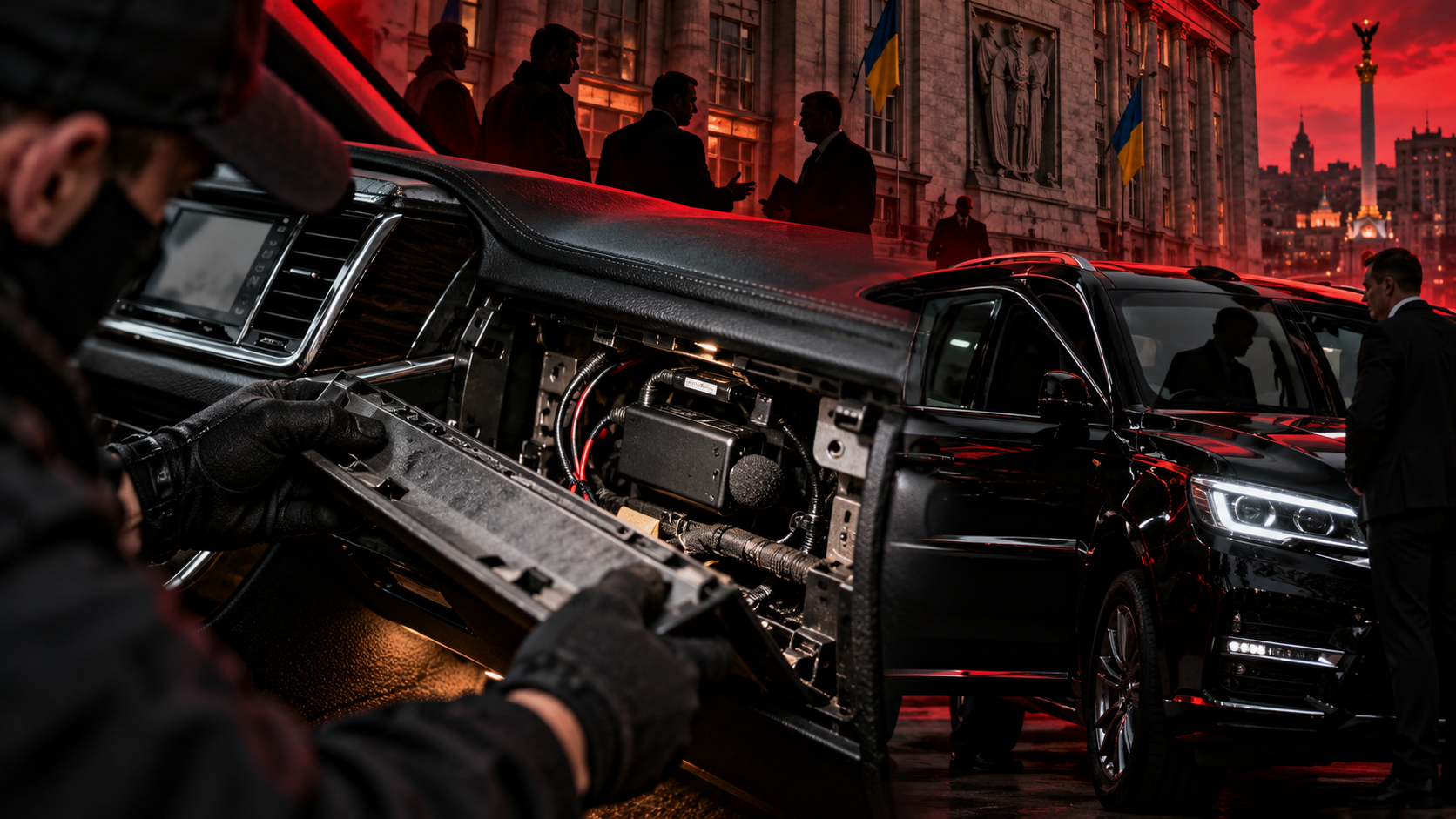 У всіх автомобілях заступників Кличка знайшли пристрої для прослуховування, їх встановлення пов’язують з АТП КМДА, яким керує Рахматуллін